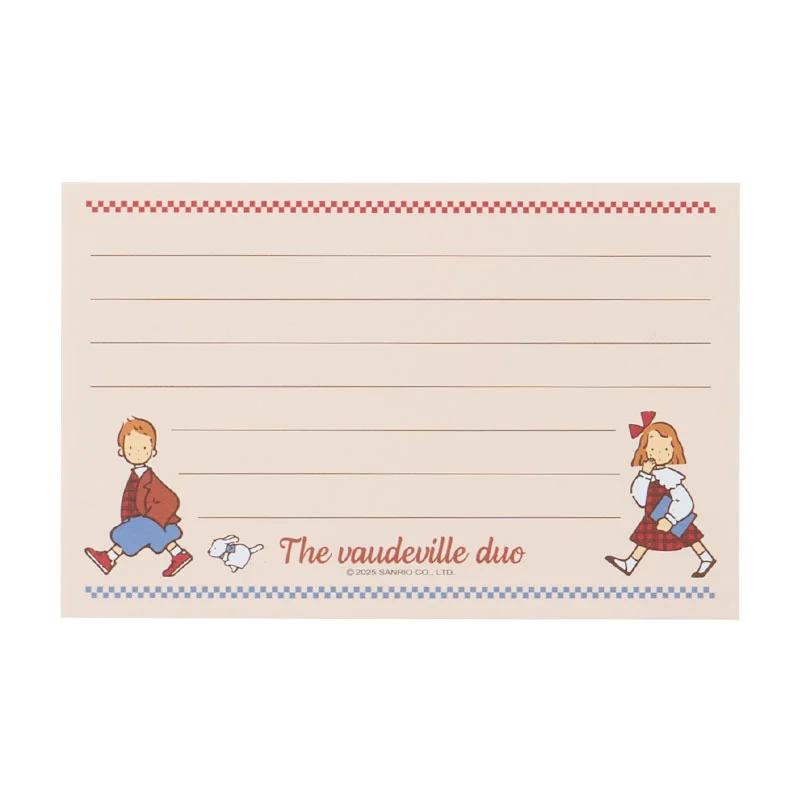 Sanrio THE VAUDEVILLE DUO Letter Set & Case (Lookbook for Two) Japan NEW