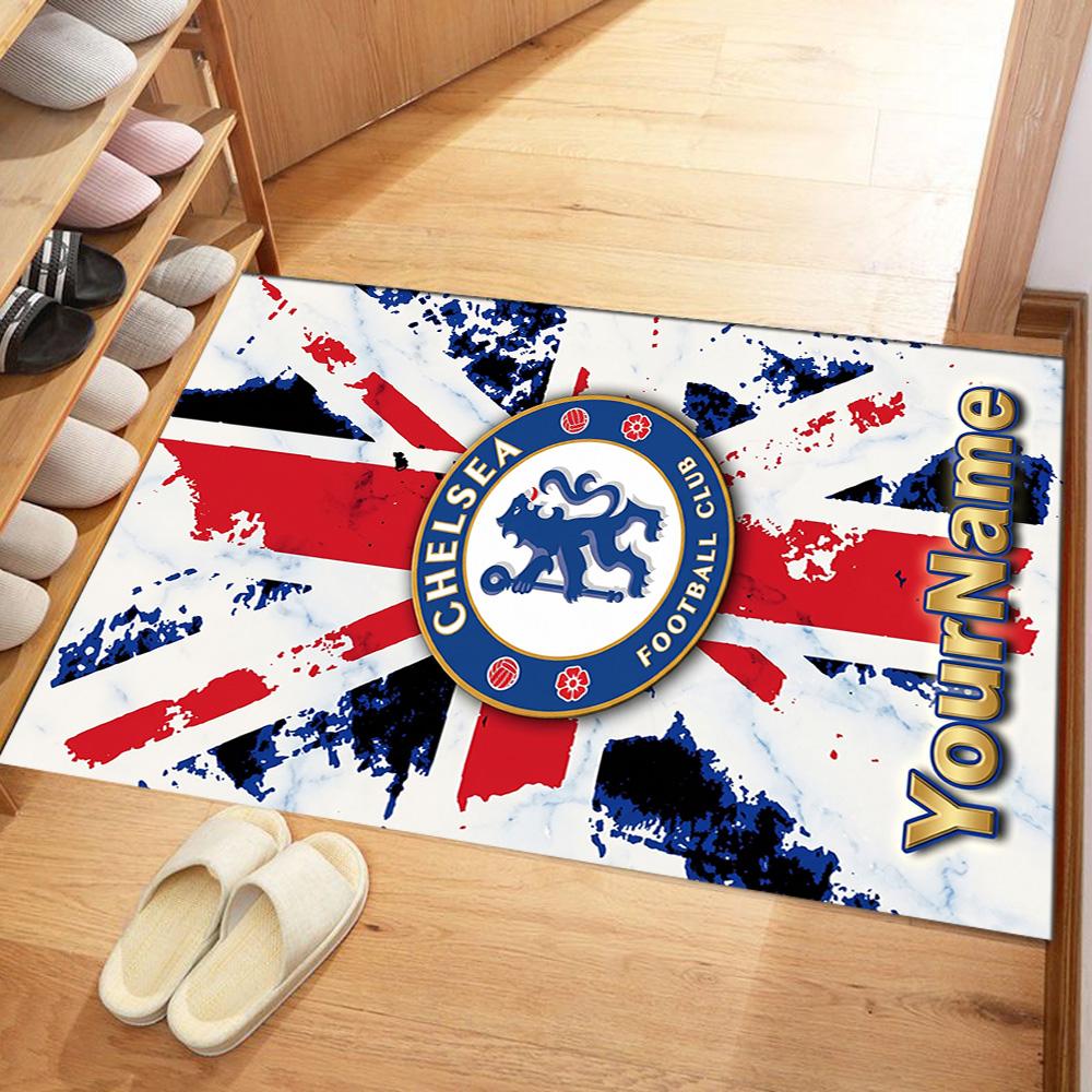 Chelsea Personalized Name Carpet Suitable for Foyer Bedrooms Playrooms Outdoor Anti-slip Rug Anime Office Decor Birthday/Christmas Gift