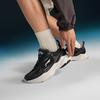 Li Ning Shooting Stars 2K Cushioning Slip Resistant Abrasion Resistant Support Low top Chunky Sneakers Men's Black AGCU329-2