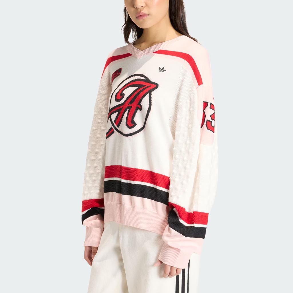Adidas Originals logo V-neck sweater KS6458