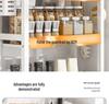 Kitchen Countertop Spice and Sauce Storage Rack