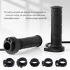 Small Temperature Control Heated Motorcycle Grips 6 Customizable Levels Motorbike Heating Grips for Modification Use