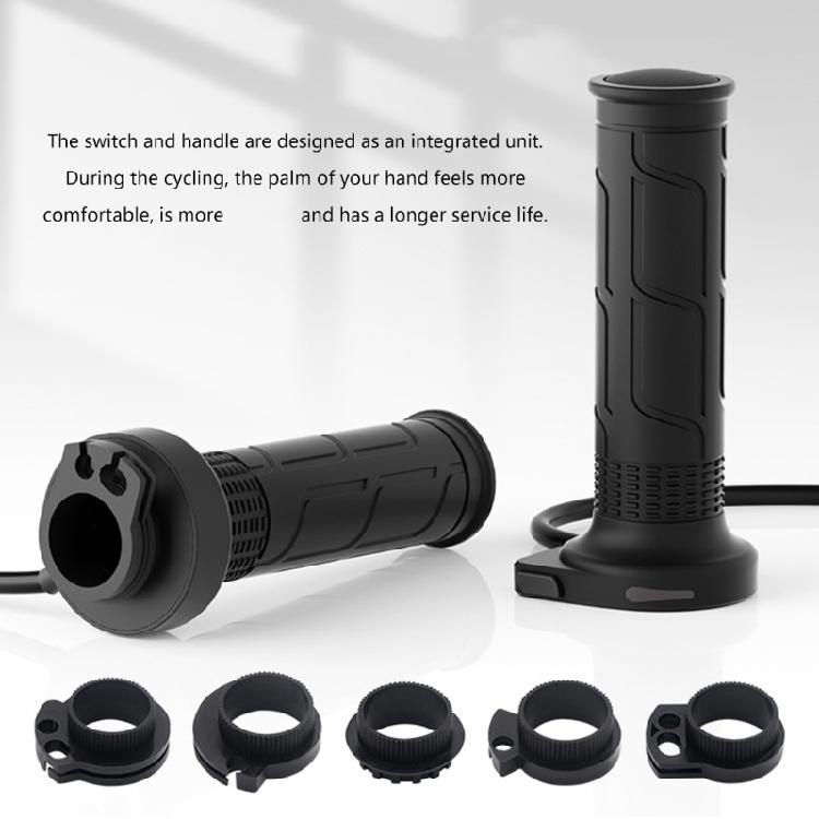 Small Temperature Control Heated Motorcycle Grips 6 Customizable Levels Motorbike Heating Grips for Modification Use