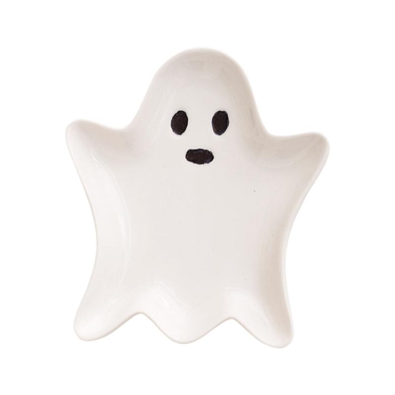 

Specters Ceramic Jewelry Tray for Halloweens Decorations and Stylish Rings Necklace Storage 1