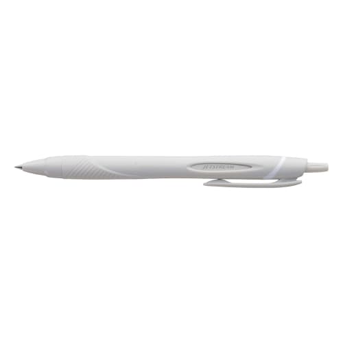 Mitsubishi Pencil Oil-Based Ballpoint Pen Jet Stream 10 Pieces 0.38 Light Gray Easy to Write SXN15038.37 10P