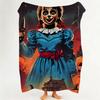 Movie A Annabelle  Flannel  Blanket Suitable for Sofa Living Room Bedroom