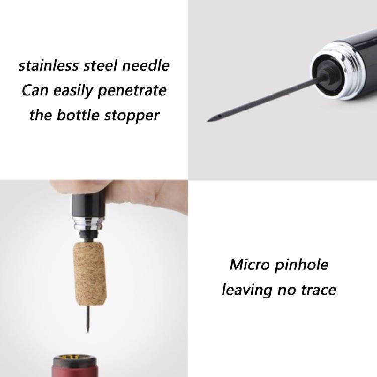 Exclusive Wine Equipment Collection Containing Pressurized Device And Cover No Turning Required Safely Releases Entire Seal