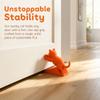 Thickened Dog-Shaped Door Wedge Noise-Reducing Door Stop Wedge Cat Door Holder  Home Decoration