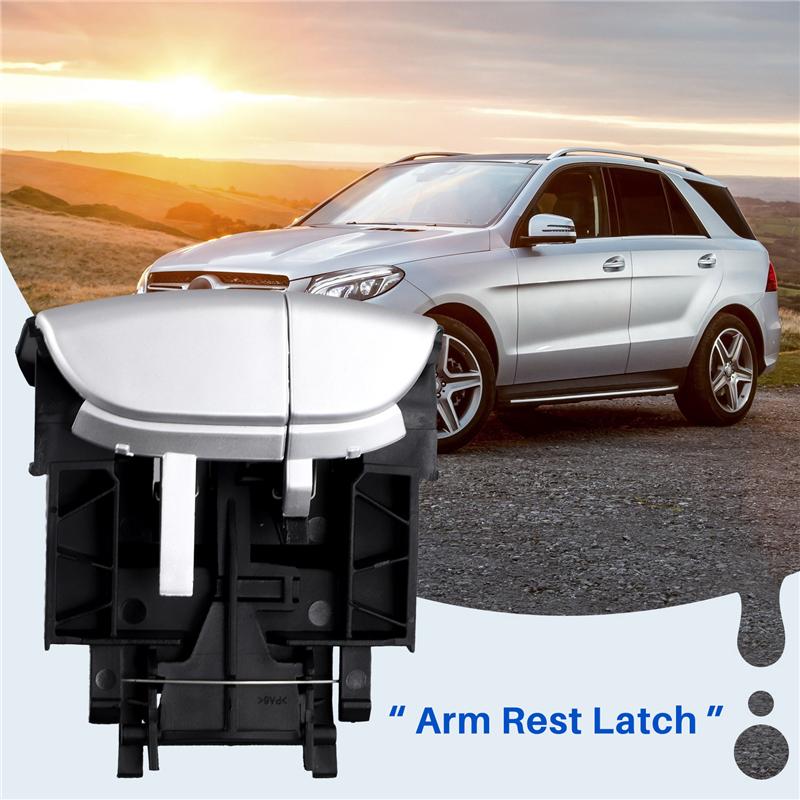 Authentic A1646800884 Car Center Console Armrest Arm Rest Latch For Mercedes Benz X164 GL450 ML550 2006-2012 Double Open
