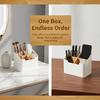 Plastic Desktop For Remote Controls Tissues Storage Box Cosmetics Office Supplies Living Room Organization