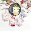 2025 Hello Kitty Squeaky Plush Pendant for DIY Jewelry & Bags