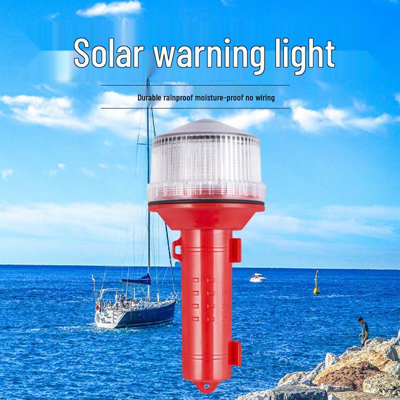 

Marine Solar LED Navigation & Obstruction Light