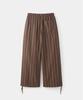 Laikeueomojeu Striped Resort Pants_Brown