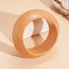 Texture Wooden Bracelet Wide Geometric Bangles New Wooden Bangles  Gifts