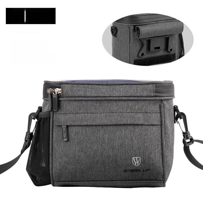 Bicycle Front Handlebar Bag with Phone Holder