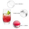 Niesporek Cocktail Glasses, Set of 6, 380ml, Tumbler Glasses, Stylish Glass Cups, Crystal Glasses, Sake Glasses, Microwave and Dishwasher Safe
