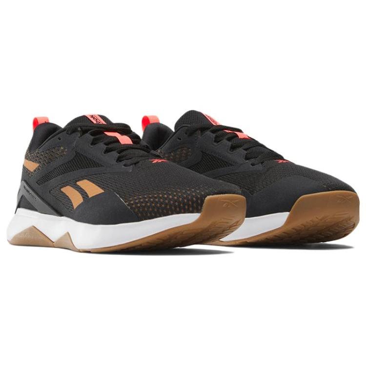 Reebok Nanoflex TR 2 'Core Black Court Brown' Men's 100033769