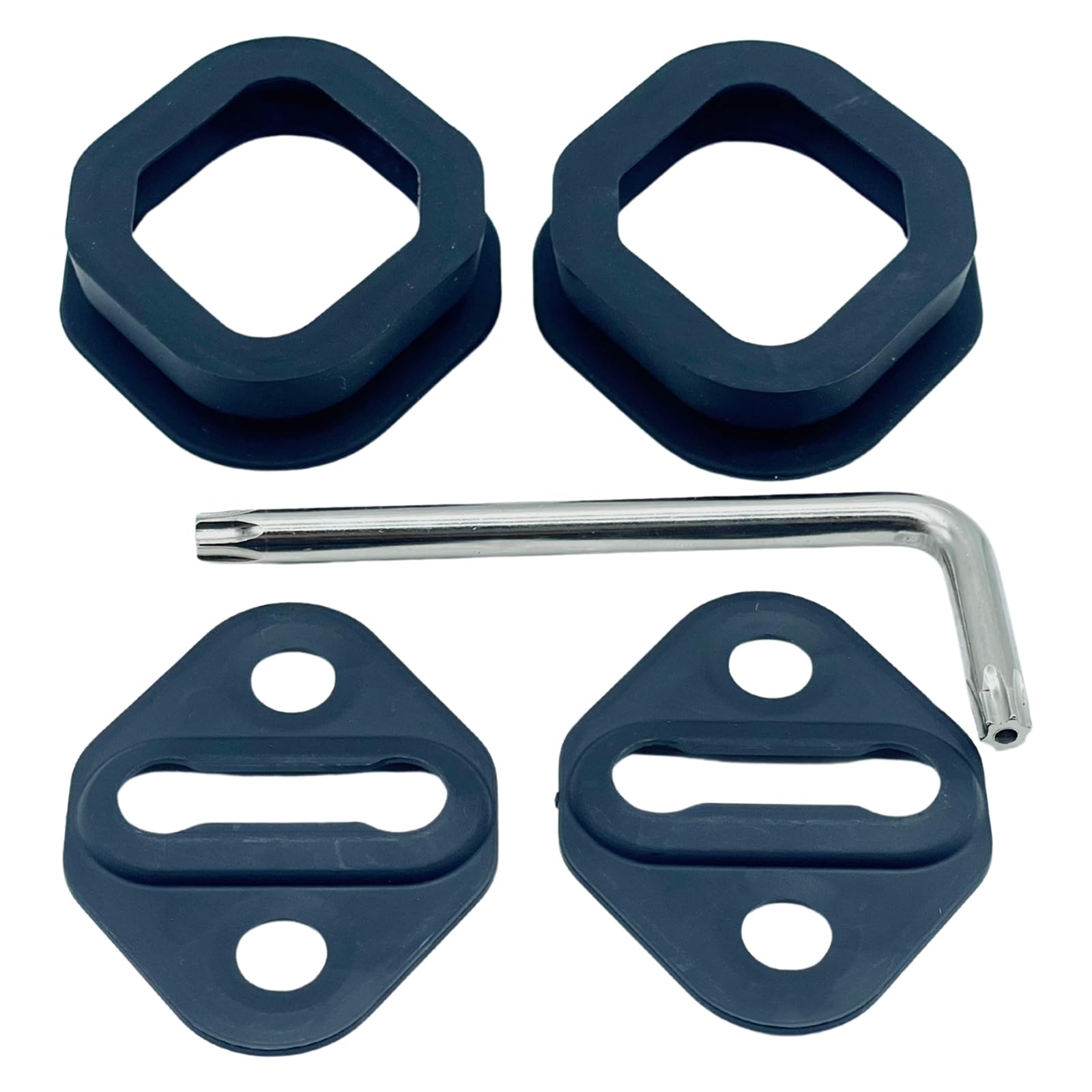 

TIGRE BLANC Универсальная накладка на дверной фиксатор, Раздвижная дверь, Предотвращение шума, Тихий, Alphard Noah, Voxy, Резиновый инструмент, Совместим с Toyota красный