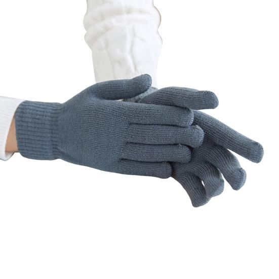 Winter Knitted Gloves Female Thickened Warm Gloves Breathable Cycling Gloves with Windproof Elastic Cuffs for Running Errands Driving