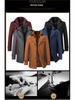 Men's European & American Casual Wool Overcoat - Iron-Free, Solid Color, Fall Wear for Middle-Aged & Elderly with Lapel
