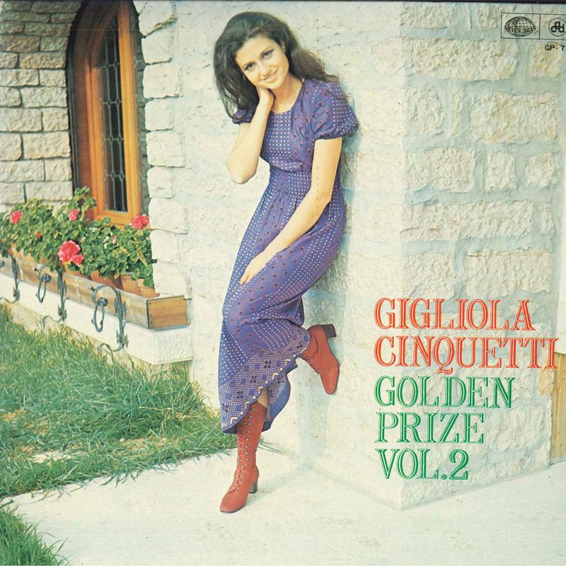 

LP Record GIGLIOLA CINQUETTI - Golden Prize Vol.2 GP72 SEVEN SEAS Japan Pop Used
