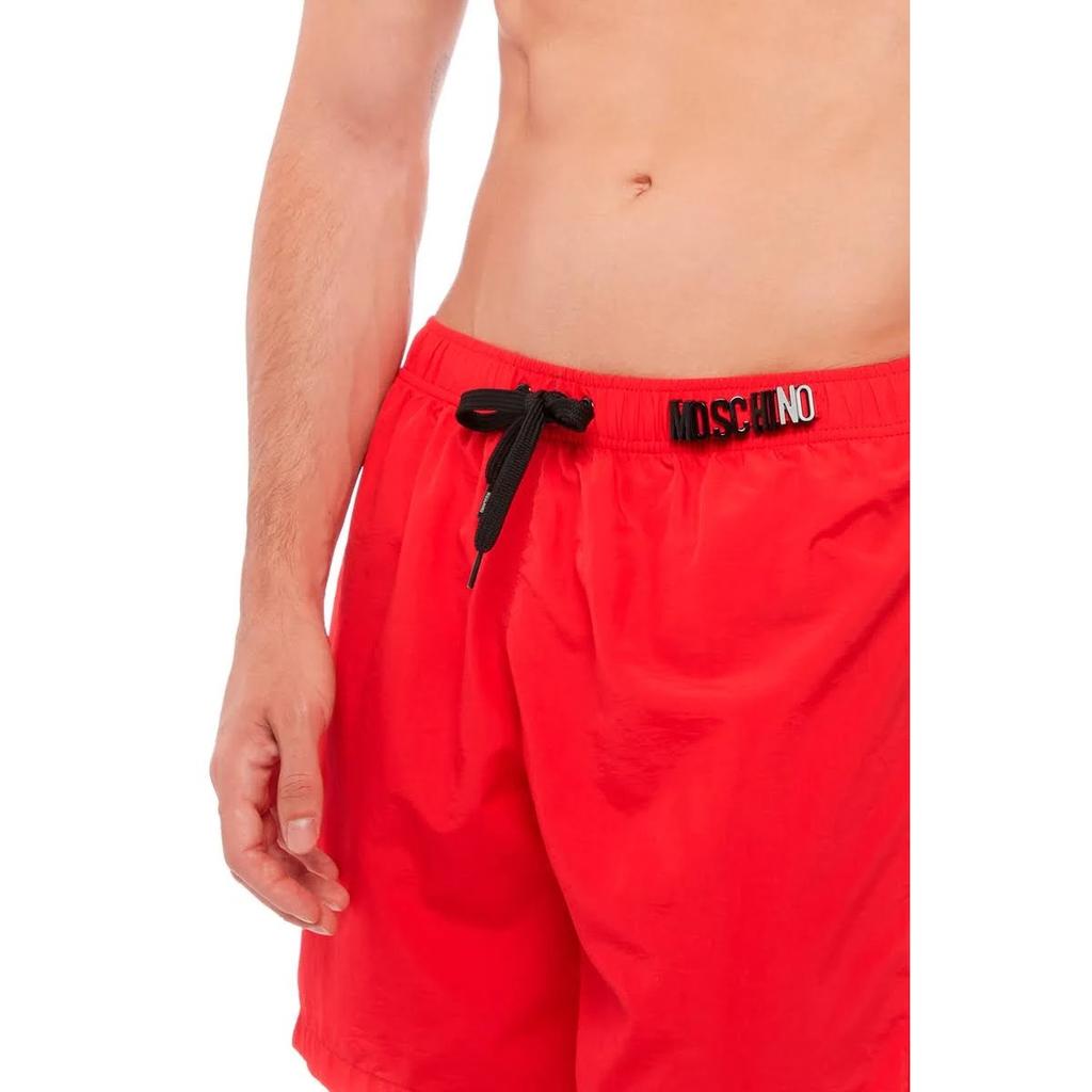 Moschino Mens Metal Logo Swim Shorts