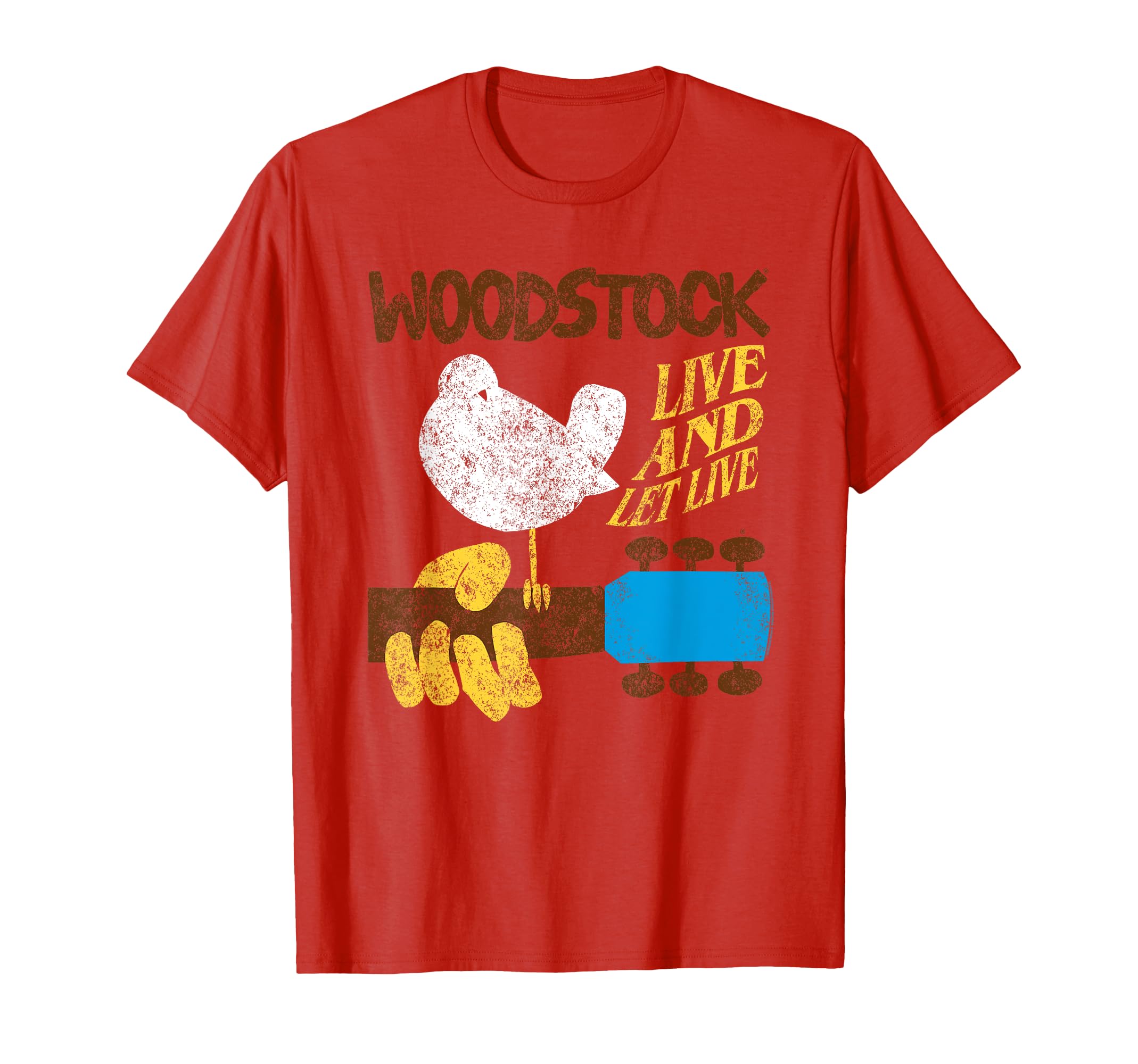 

Woodstock Live and Let Live T-Shirt