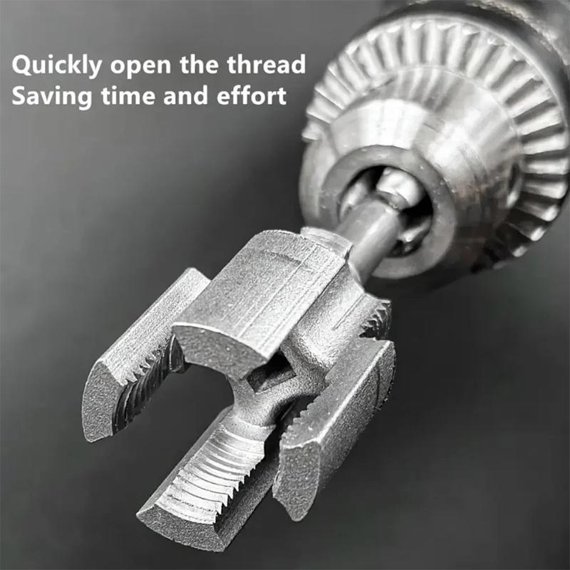 1/2palcový 3/4palcový závitník na PPR/PVC vodovodní potrubí Závitník Vnitřní závit Vnější závit Integrovaný otvírák na závity vodovodního potrubí