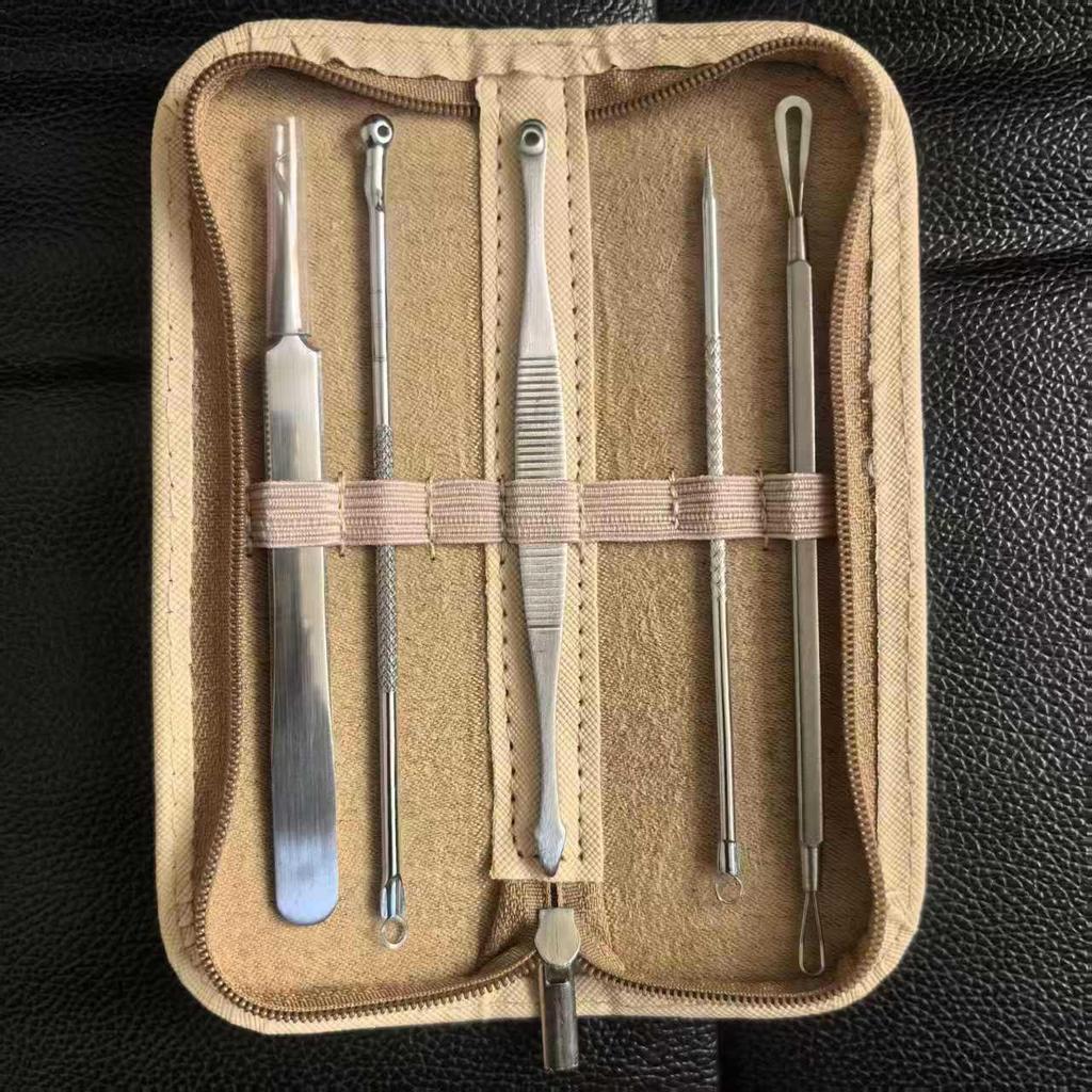 Ultra-Fine Stainless Steel Blackhead and Pimple Extractor Tool