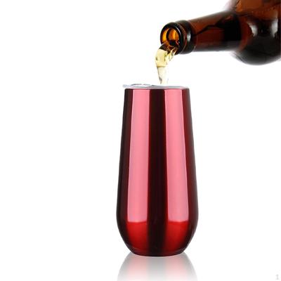 Stainless Steel Wine Tumbler 180ml Gift for Her Travel Coffee Mug 6oz Summer Home