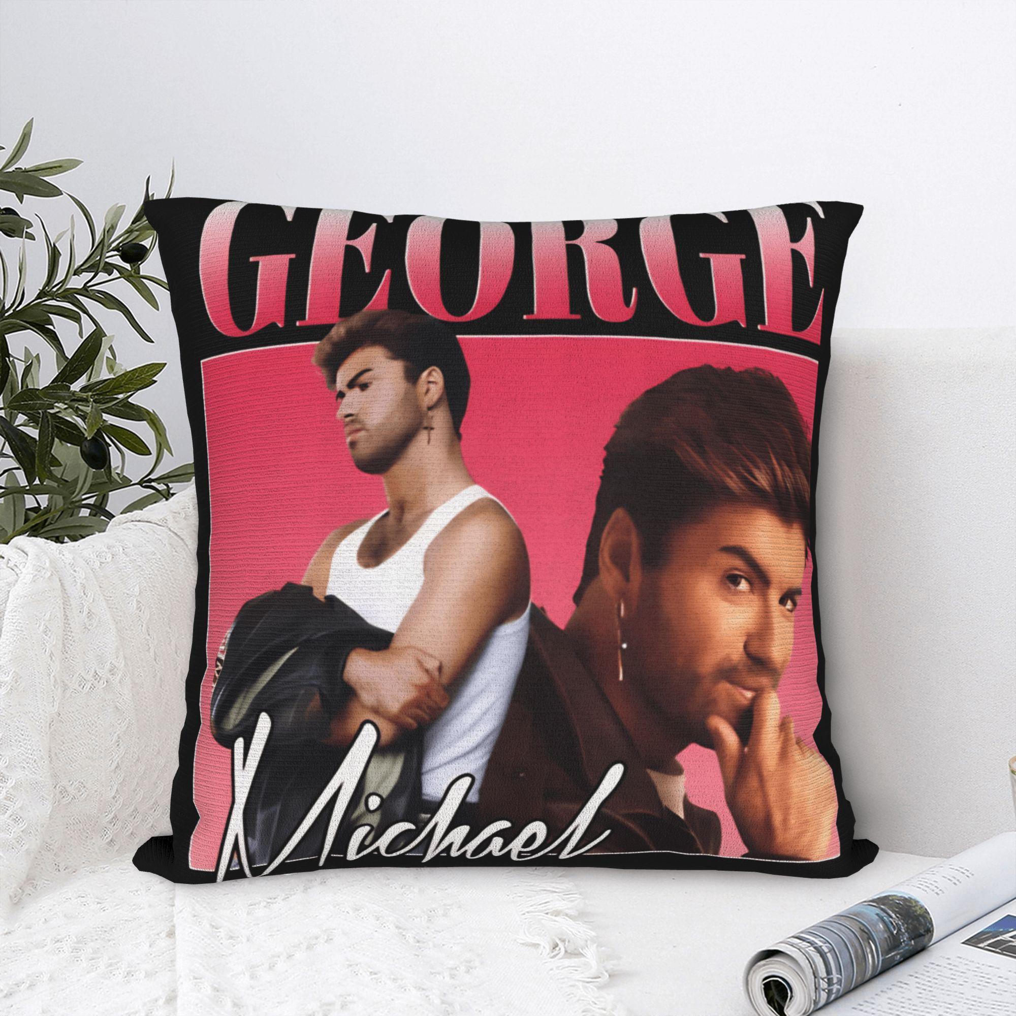 Fine Glasses Unisex Art George Michael Pillow Case Fashion Pillow Cover Comfy Pillowcases For Couch Sofa Bedroom
