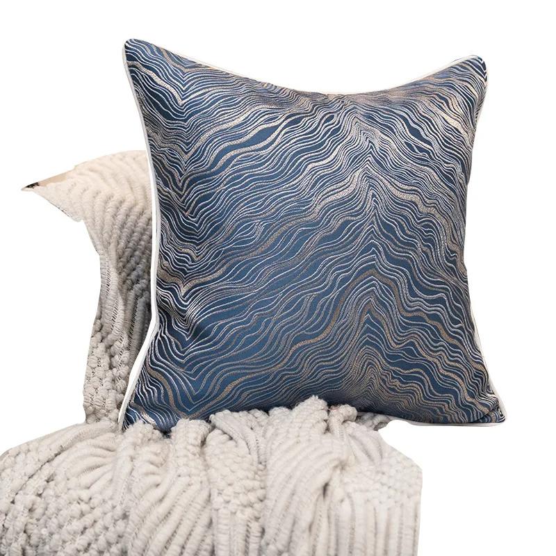 Luxury Sofa Cushion Pillow Nordic Style European Luxury Pillow Model Room Villa Living Room High Grade Pillow Case
