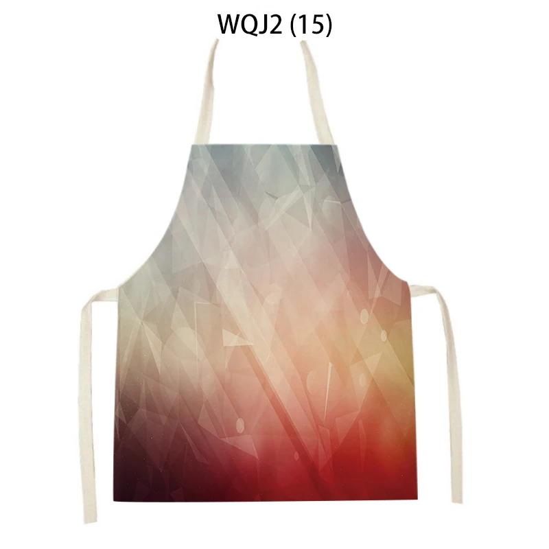 Ärmellose Küchenschürzen für Erwachsene und Kinder, ärmellose Schürzen mit abstraktem Geometriedruck, Back- und Kochzubehör, Reinigungsschürzen