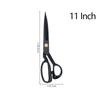 8-12 Inch Cutting Scissors Sewing Cutting Metal Large Scissors Leather Cloth DIY Sewing Supplies Household Thickening Scissors