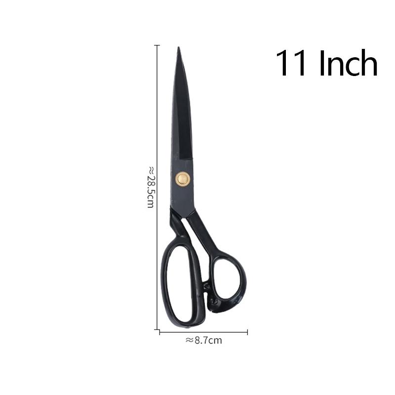 8-12 Inch Cutting Scissors Sewing Cutting Metal Large Scissors Leather Cloth DIY Sewing Supplies Household Thickening Scissors