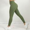 Hohe Taille Bauchkontrolle Leggings Yoga Laufen Fitnessstudio Training Schnelltrocknend Atmungsaktiv Sporthose Damen