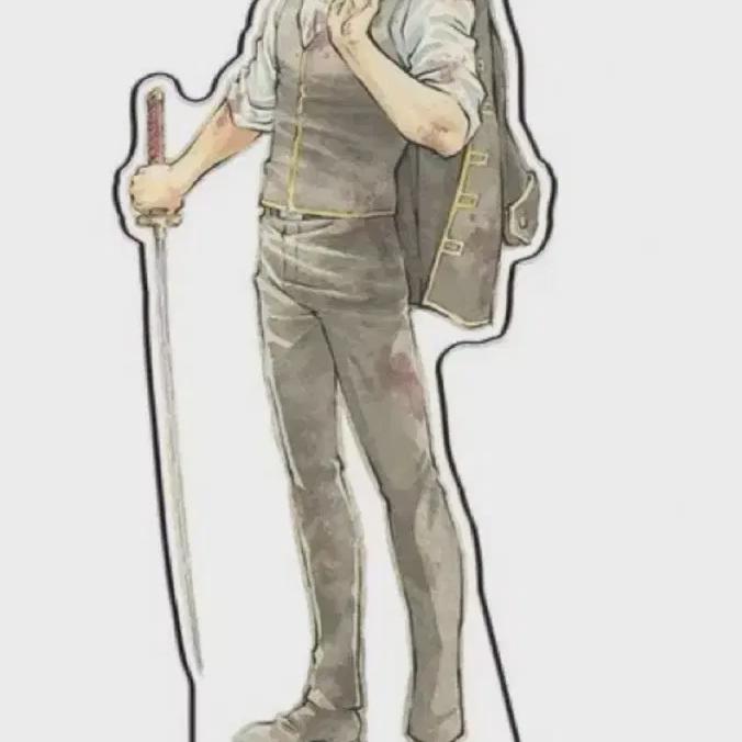 

Gumon Nanja Town Big Acrylic Stand Unopened Hijikata