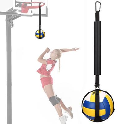 Entrenador de puntas de voleibol con cinta de sujeción, longitud ajustable, instalación Simple, herramienta de entrenamiento de entrenamiento de ataque de voleibol