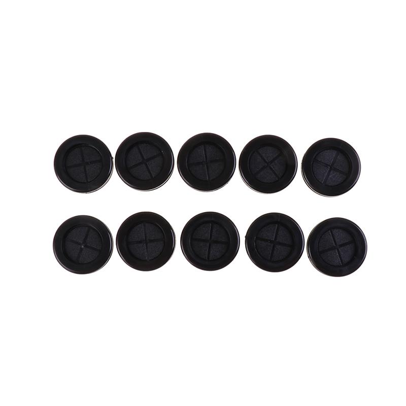 10 buc garnituri de etanșare din cauciuc pentru jaluzele, dop de sârmă, față-verso