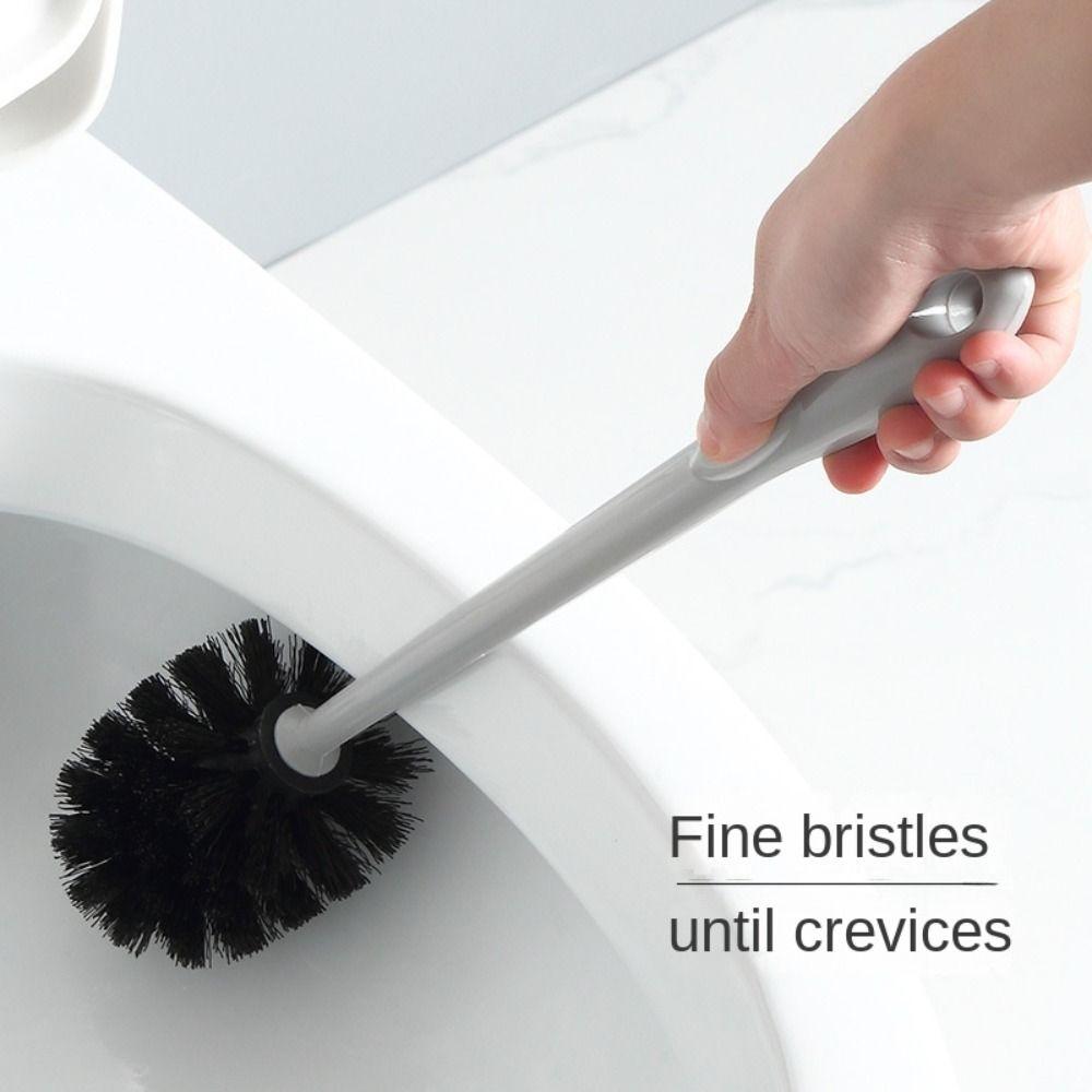 Long Handle Toilet Bowl Cleaner Brush Quick Drying Closestool Brush Durable Toilet Brush Household
