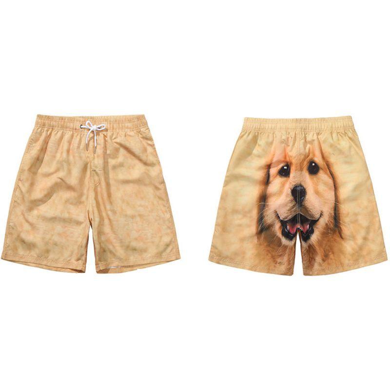 Husky Shorts Sleeping Women's Casual Quick Drying Five-point Pants