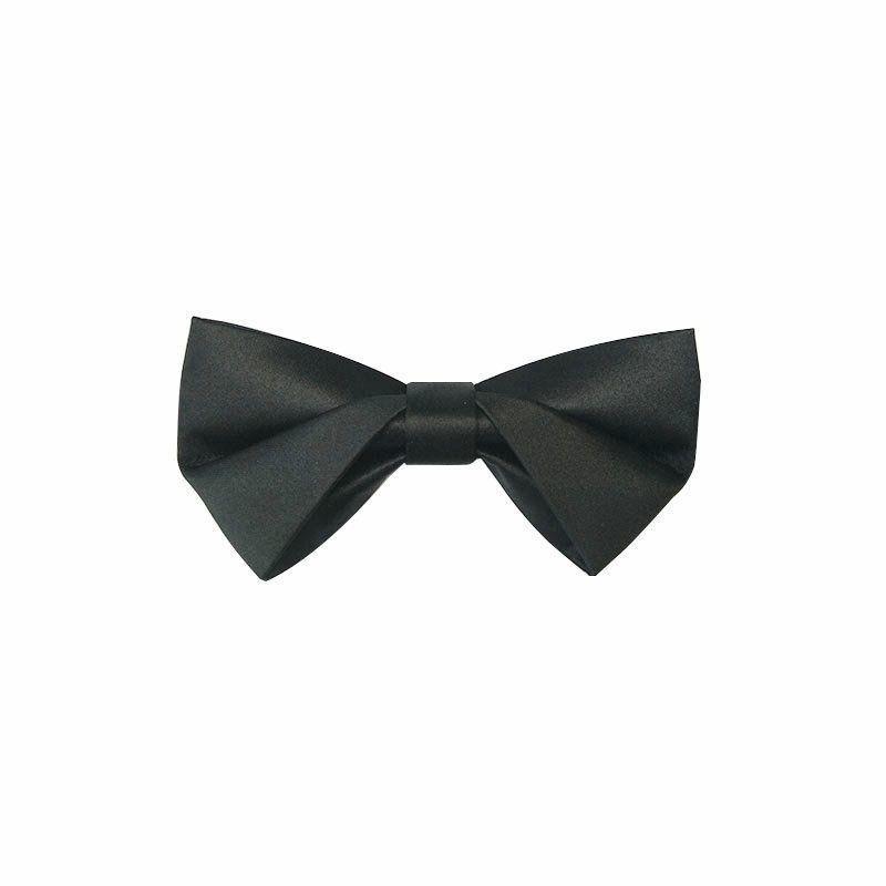 Classic Mens Wedding Bow Tie With Satin Finish For Grooms And Groomsmen