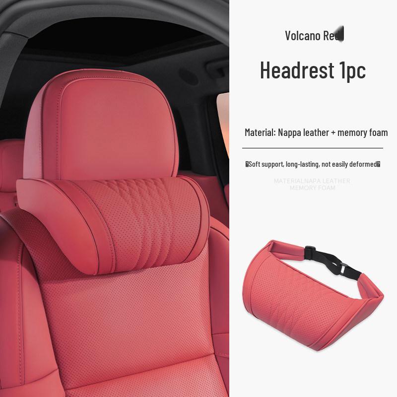 Xpeng P7/P5 Headrest Neck Pillow & Lumbar Support Cushion for Comfort in Car Interior