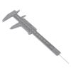 Calibro a corsoio in plastica ad alta precisione 150 mm strumento di misurazione 0,5 mm(Grigio)