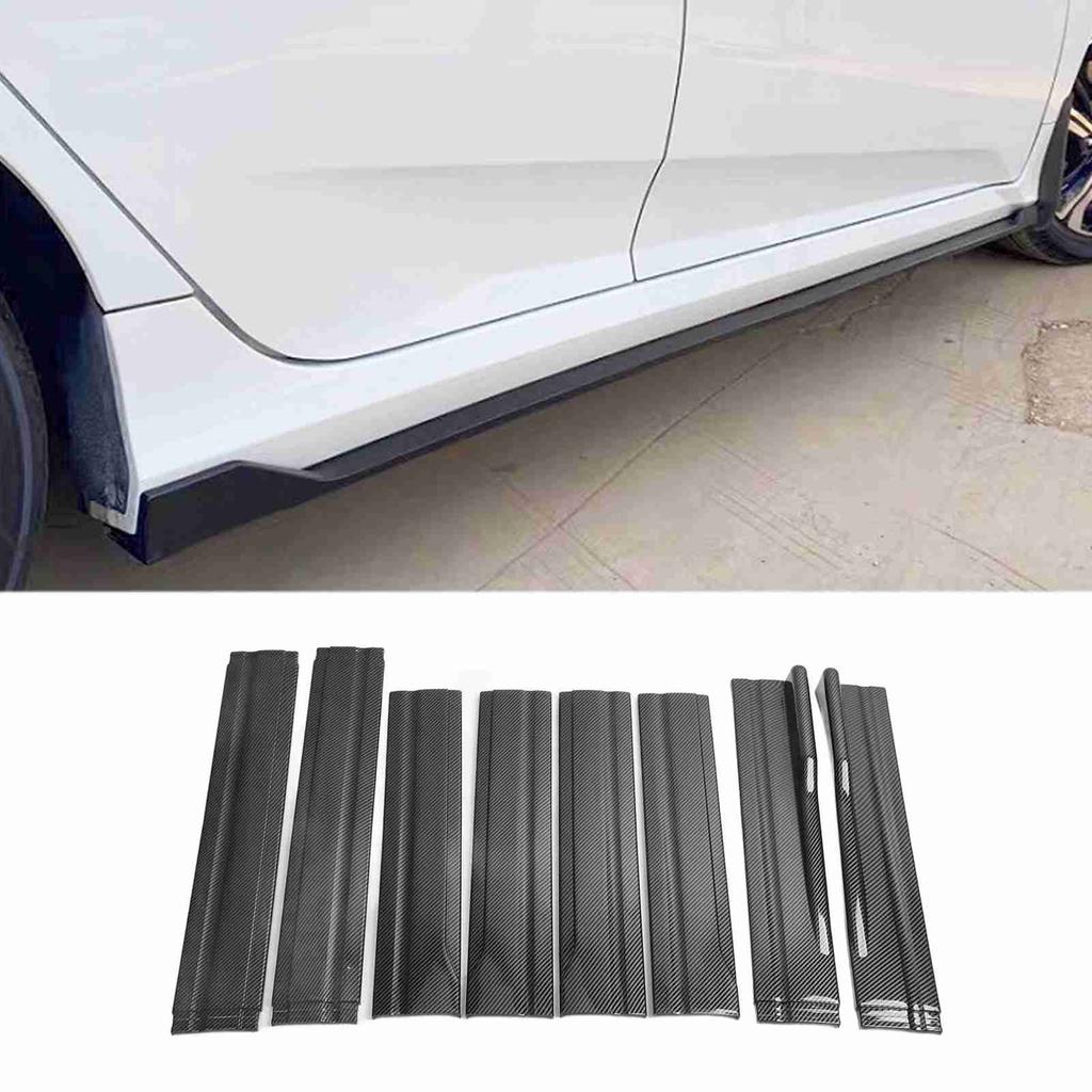Car Side Skirts 2M/78.7inch  Rear Side Skirts Winglets Diffusers For   Car Side Skirts Side Skirts Extension