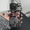 ONES PIECES Luffys Phone Case For iPhone 17 17e 16e 16 15 14 13 12 11 mini Pro Max X XR XSMAX 8 7 Air Plus Anti Fall Matte