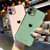 Phone Case For Iphone 14 13 12 11 Pro Max Xr X Xs Max 14pro Max 11 Pro Electroplated Love Heart Painted Soft Tpu Case Cover