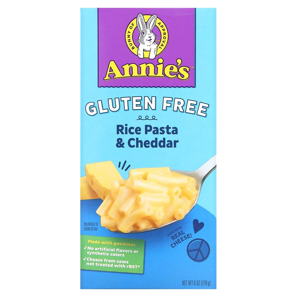 Annie s Homegrown Rice Pasta & Classic Cheddar Gluten-Free 170g
