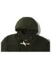 Gubin Duffle Fleece Hooded Coat - Khaki