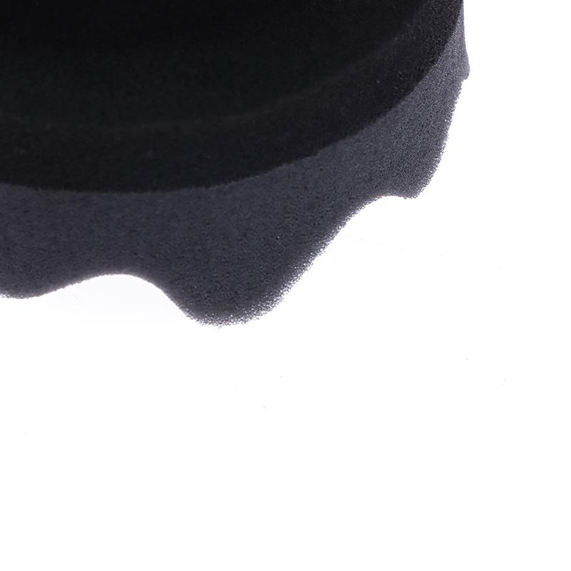 Round Washable Car Foam Sponge Reusable Tire Cleaner For Auto Washing Detailing Brush Tire Shine Hex Grip Dressing Applicator